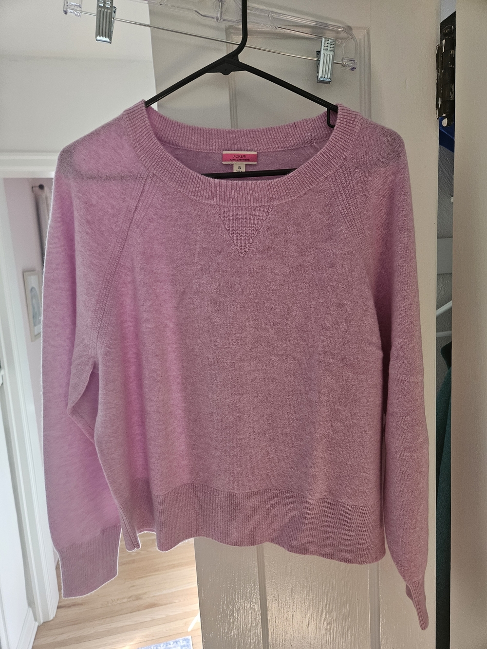 J. Crew Lilac Crewneck Sweater